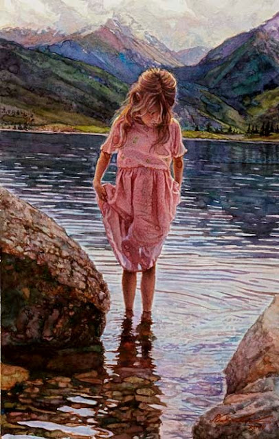 Steve Hanks, children paintings