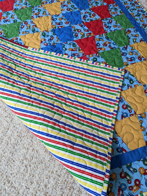 Vicki's Crafts and Quilting: A quick baby quilt