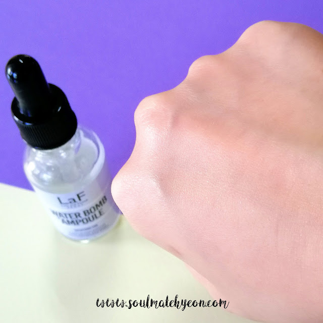 Review; LaF's Water Bomb Ampoule