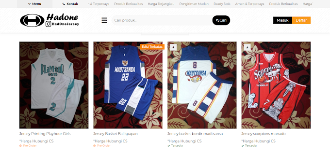 Akhir Tahun , Ini Rekomendasi Toko Online Untuk Membeli dan Kustom Jersey