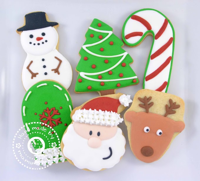 Galletas navideñas: Papá Noel