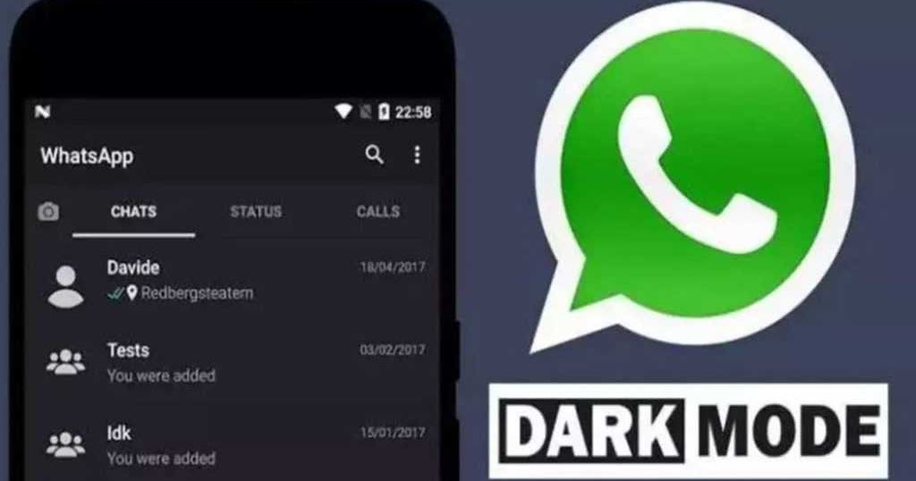 Cara aktifkan whatsapp dark mode di hp realme
