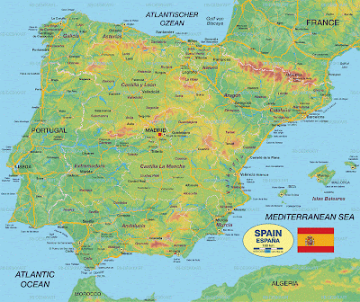 Spain Map Picture