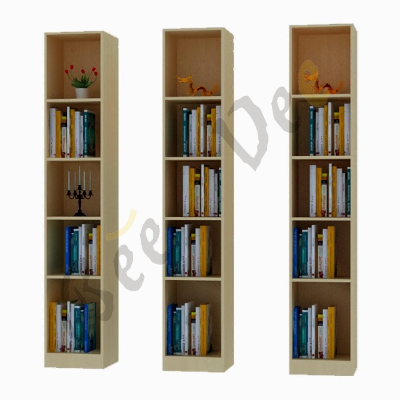 Vika Harmoni Desain Furniture Rak Buku Minimalis