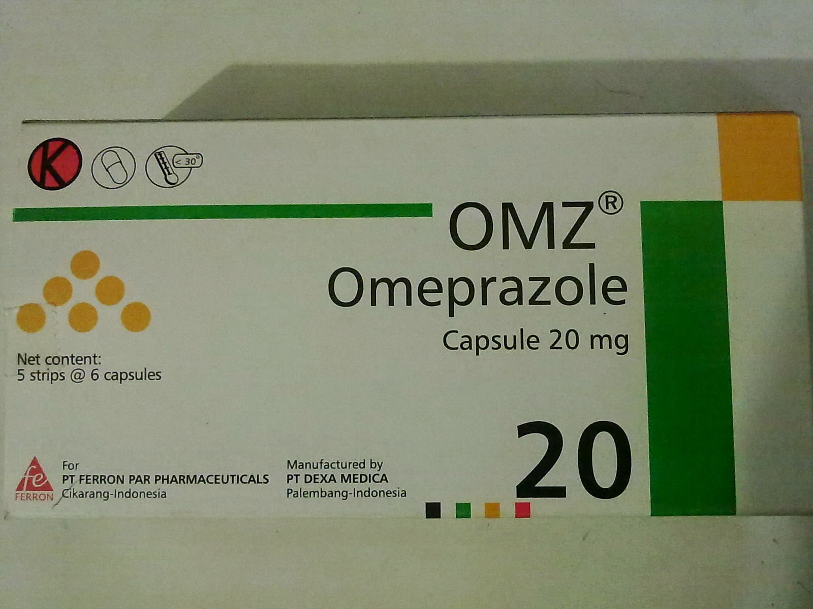 Dosis Obat OMZ Kapsul (Omeprazole)