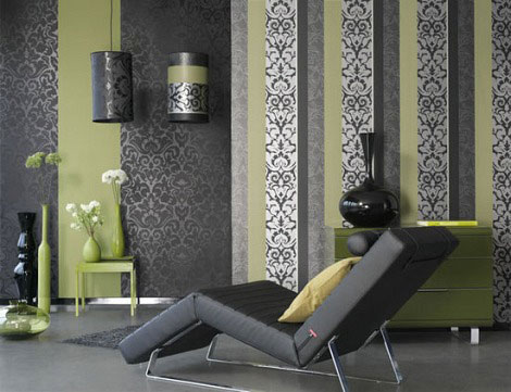 Eye For Design: Olive Green Interiors