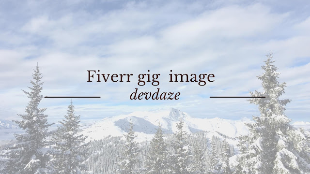 Fiverr gig new image size