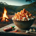 Campfire Sriracha Butter Popcorn