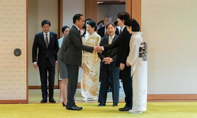 Emperor Naruhito, Empress Masako, Prince Akishino and Crown Princess Kiko