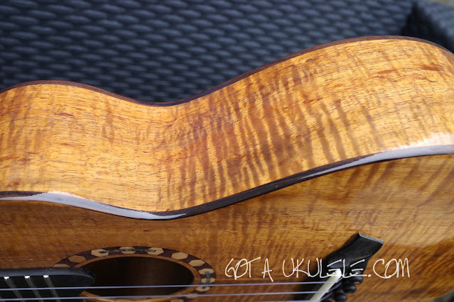 Ohana Custom DTK-2 Deluxe Tenor Ukulele sides