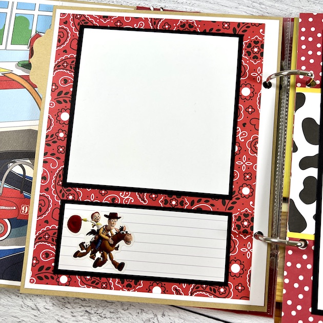 Artsy Albums Scrapbook Album and Page Layout Kits by Traci Penrod: Disney  Pixar Toy Story Scrapbook