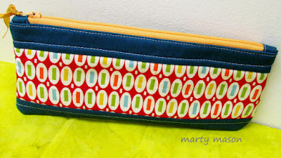 An Atkinson Design Pouch made for Bayou Creations by Marty Mason 