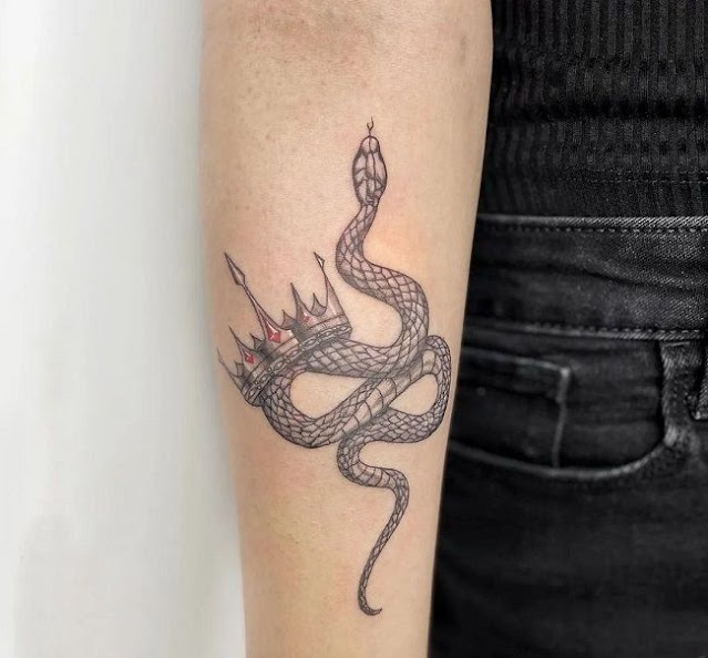 Tatuagem de Cobra - 156 ideias femininas para inspirar vocês