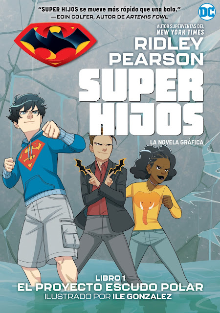 Review de Super hijos: El proyecto Escudo Polar de Ridley Pearson - Editorial Hidra