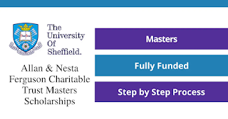 University of Sheffield Masters Scholarships in UK 2023/2024