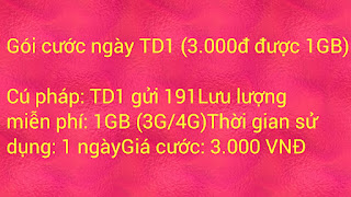 Gói cước 4g Viettel giá rẻ