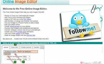 Online image editor