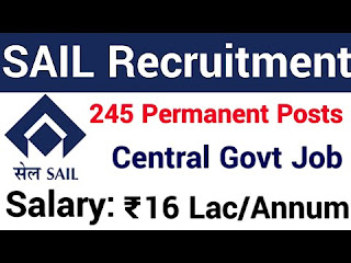SAIL Recruitment 2022 For Engineers Apply Now