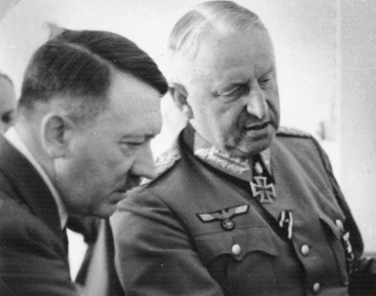 24 February 1940 Hitler Manstein worldwartwo.filminspector.com