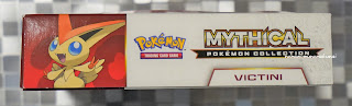 Mythical Pokemon collection Victini Box lateral