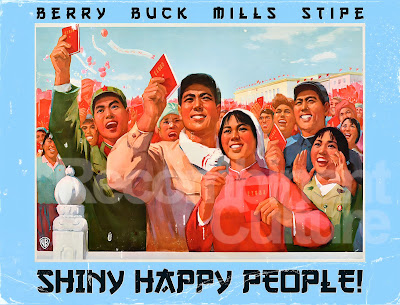 Shiny Happy People REM poster