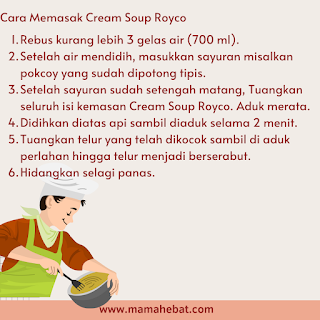 cara masak cream soup royco 2022
