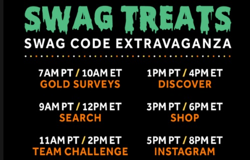 Swagbucks Swag Treats Swag Code Extravaganza