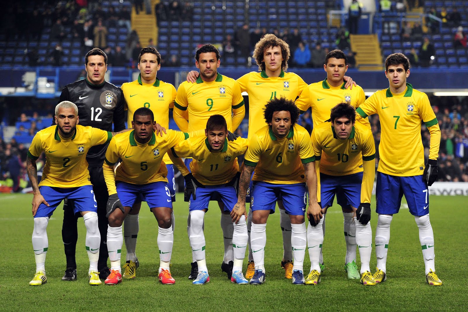 Kora2014 ÙƒÙˆØ±Ø©: The Brazil soccer team 2013  brazil football team images