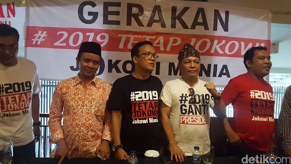 Saat Relawan #2019GantiPresiden Vs #2019TetapJokowi Kopi Darat, Ini yang Terjadi