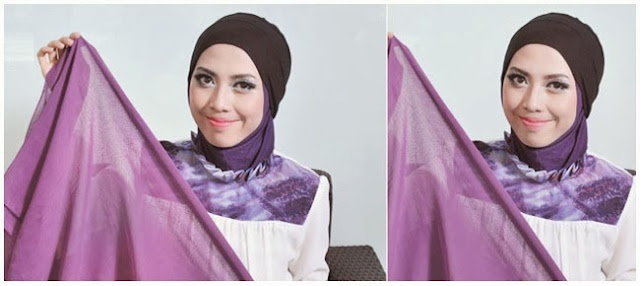 Hijab Tutorial : Turban Kepang. Sederhana, Cantik dan Gampang