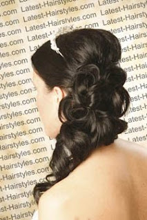 Elegant Side Ponytail (Back)