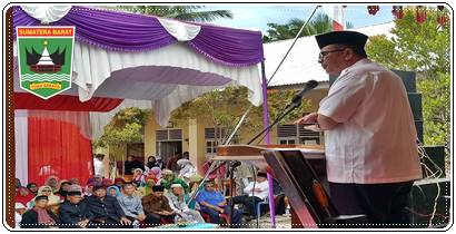 Wagub Nasrul Abit, Pemekaran Nagari Sebuah Upaya Meningkatkan Pembangunan Daerah