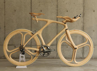It's like drawing a person's physique and forgetting the shape of muscle or something - It must be there, because it is the fundamental "element" for the object that demands an aesthetic discipline. Very much trully right that the wooden bike of Yojiro Oshima will change your daily appearance.