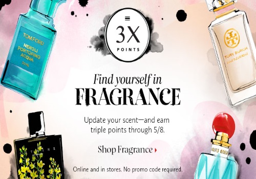 Sephora 3x Points On Fragrance Purchases