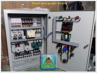 JUAL PANEL AUTO GENSET 20 KVA