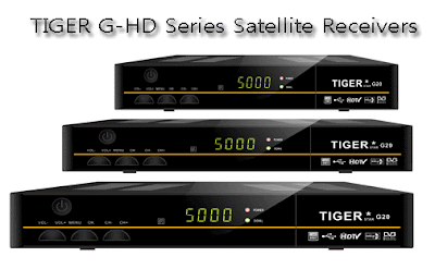 TIGER G-HD Series Satellite Receivers Update Software,Firmware Download