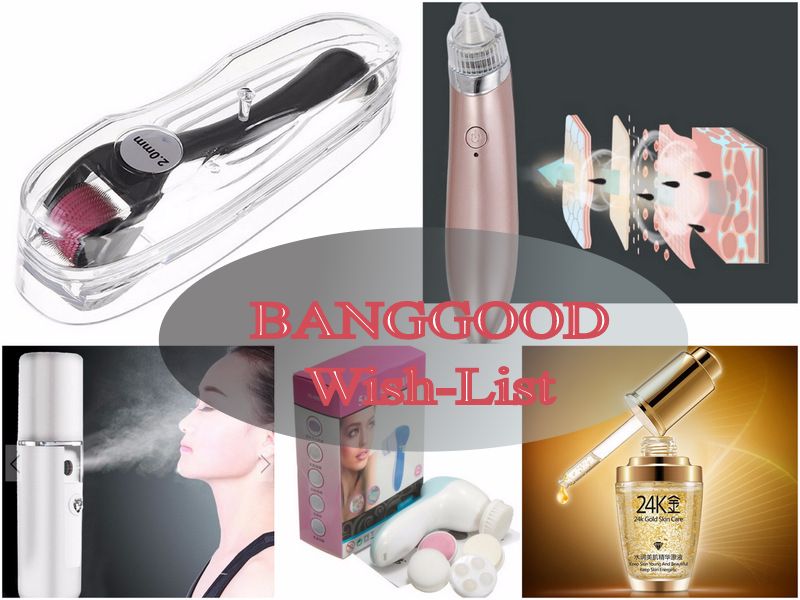 BANGGOOD Wish-List: Nano-увлажнитель, мезороллер, вакуумная микродермабразия и др.