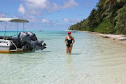. loves the trips to Ant and had a great time relaxing on the beach. (img )
