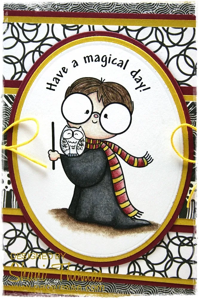 Harry Potter themed birthday card Paperesse