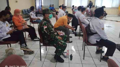 Babinsa Koramil 02/TB Hadiri Pelantikan Pengurus Karang Taruna di Kelurahan Angke Tambora..