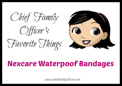 CFO Favorites: Nexcare Waterproof Bandages