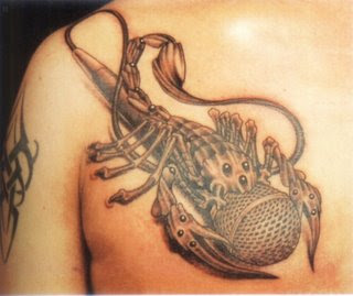 Scorpion Tattoos For Women