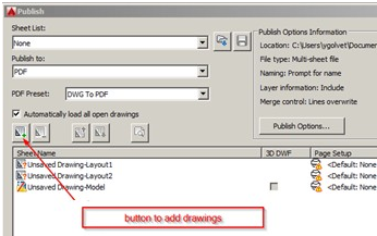 publish dialog