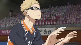 ハイキュー!! アニメ 3期7話 | 月島蛍 かっこいい Tsukishima  Kei | CV.内山昂輝 | Karasuno vs Shiratorizawa | HAIKYU!! Season3