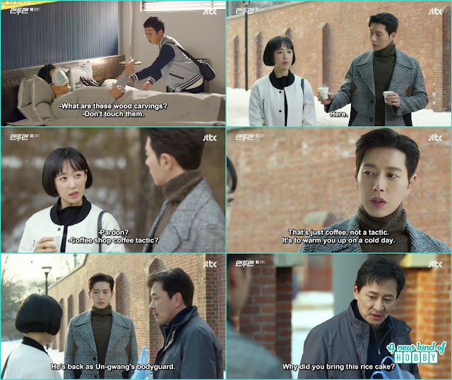 seol woo with do ha go to take do ha father from the prison - Man To Man: Episode 10 korean drama