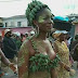 Photos: Lady wears Okro to walk in public