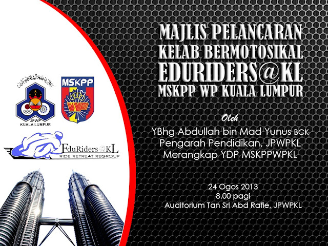 Majlis Pelancaran Kelab Bermotosikal EduRiders@KL