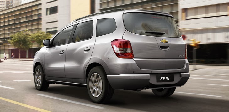 Chevrolet Spin é na Rumo Norte - Cor Prata Switchblade