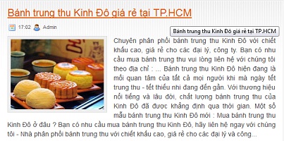 Thêm mô tả cho link của tiêu đề bài viết