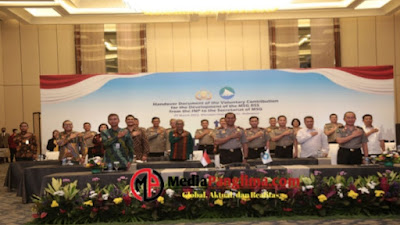 DivHubinter Polri Berkontribusi Kembangkan Strategi Keamanan Regional Melanesian Spearhead Group